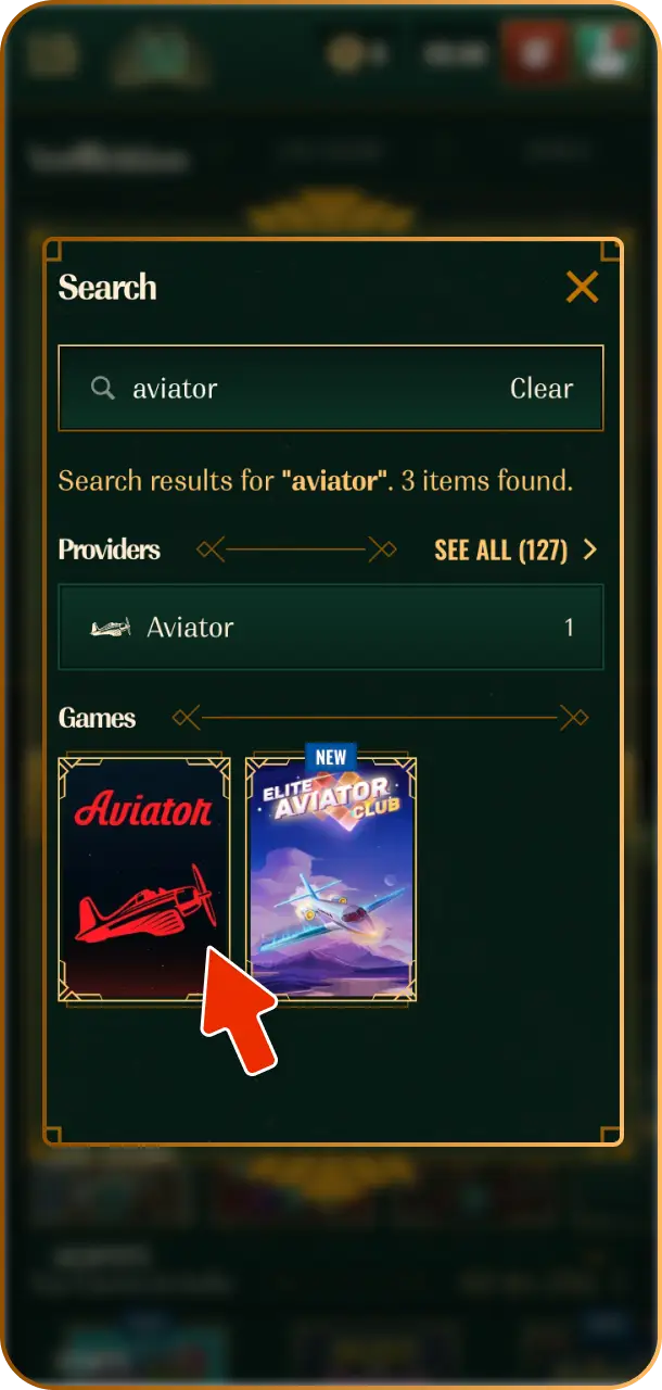 Open Aviator lobby on the platform to launch the iconic Spybet Aviator game.