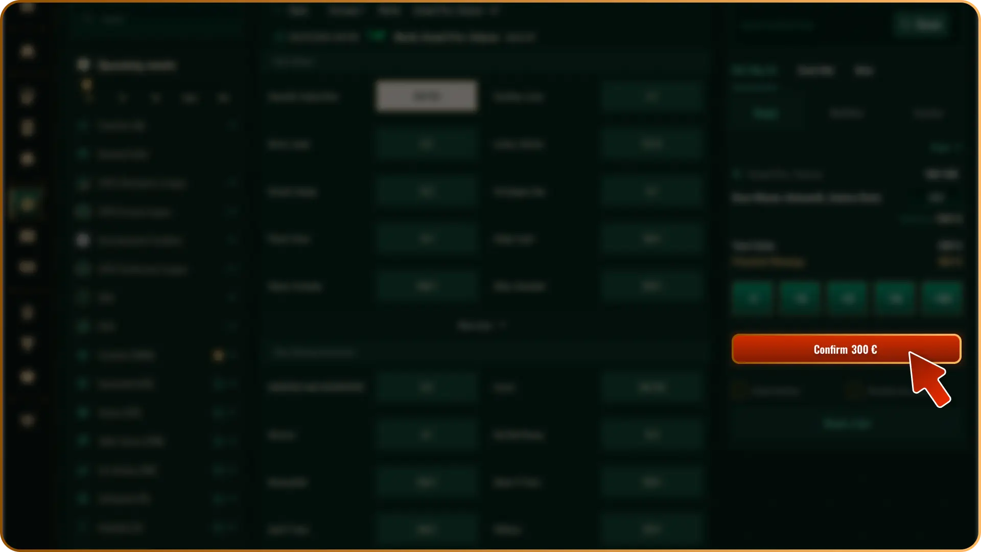 Place Bet to confirm your wager and track the race action live on Spybet.