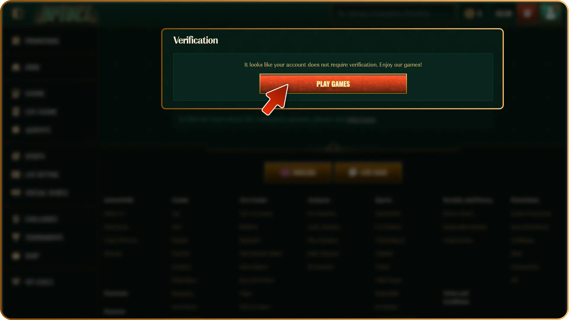 Confirm your agreement with Spybet terms and conditions to proceed.