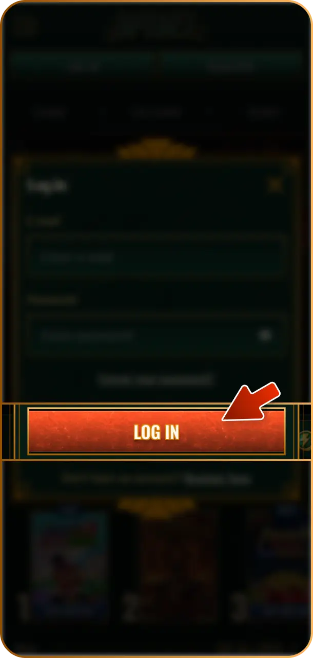 Complete the process to access your Spybet account dashboard and start playing.