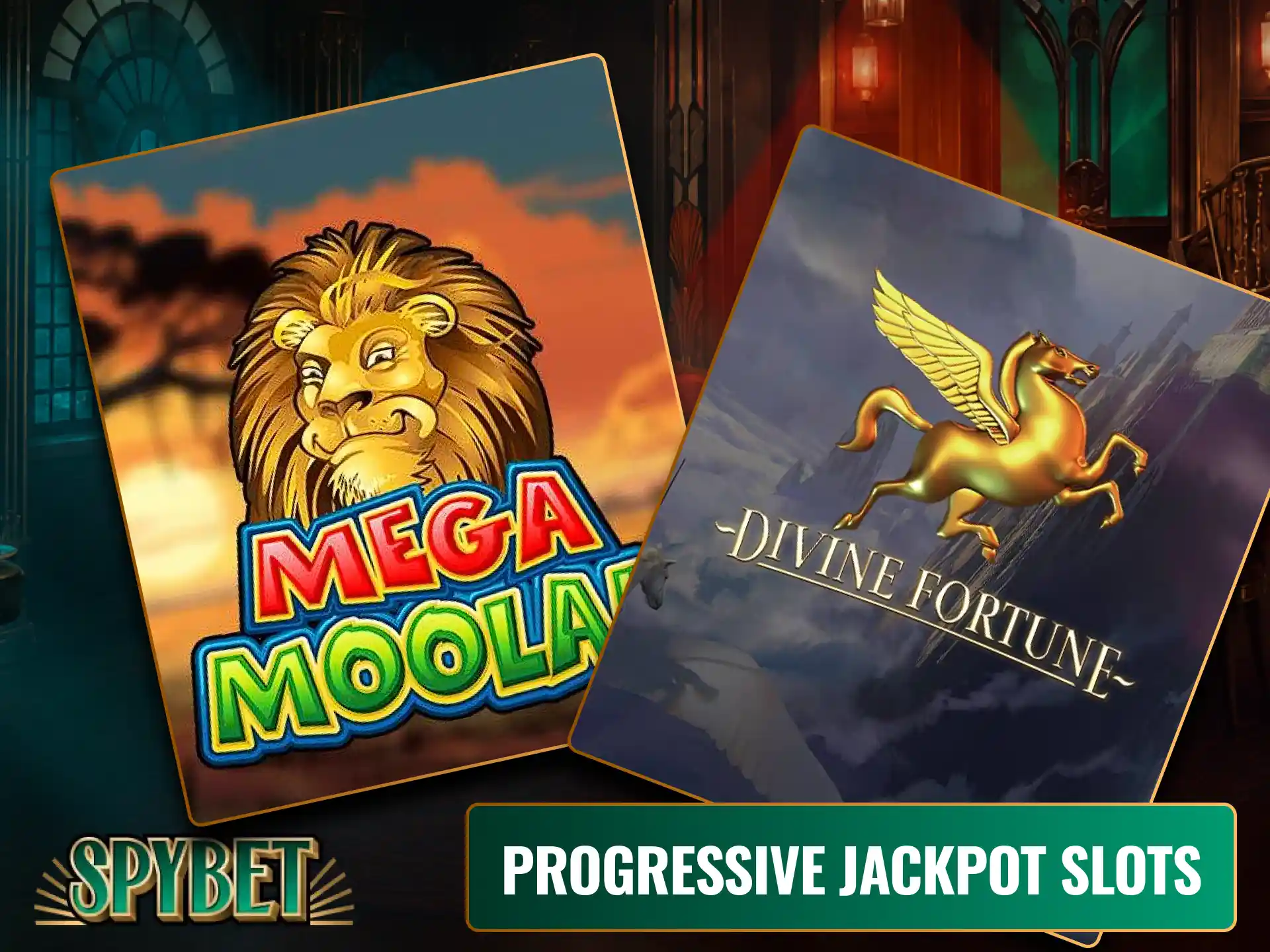 Chasing life-changing prizes with top Progressive Jackpot Slots available at Spybet.