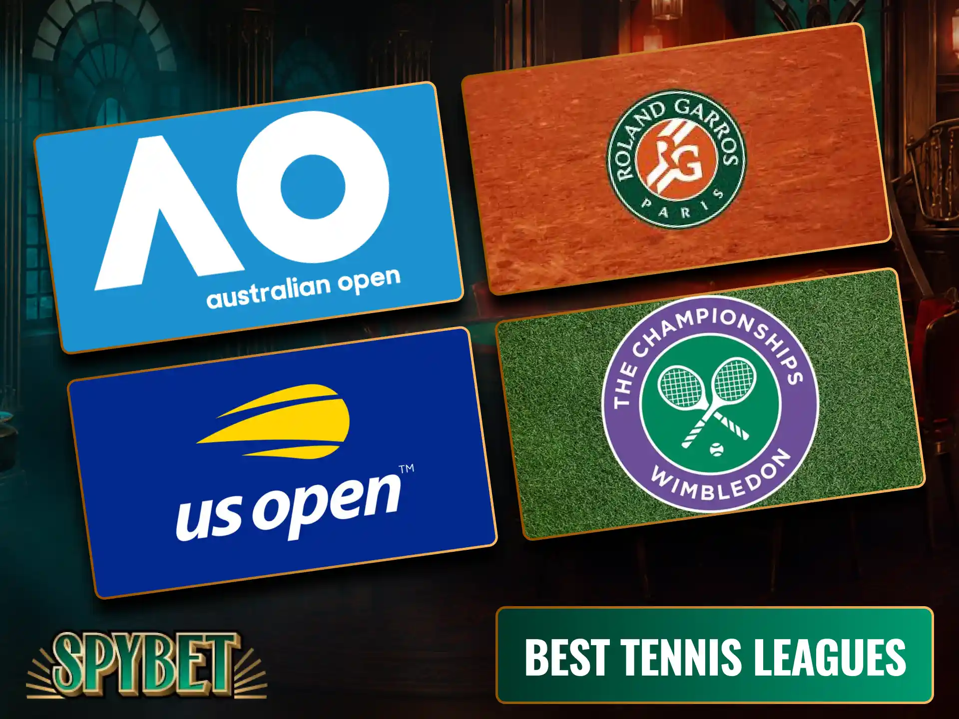 Wager on top markets across the best tennis leagues to bet on Spybet, including ATP, WTA, and Grand Slam events.