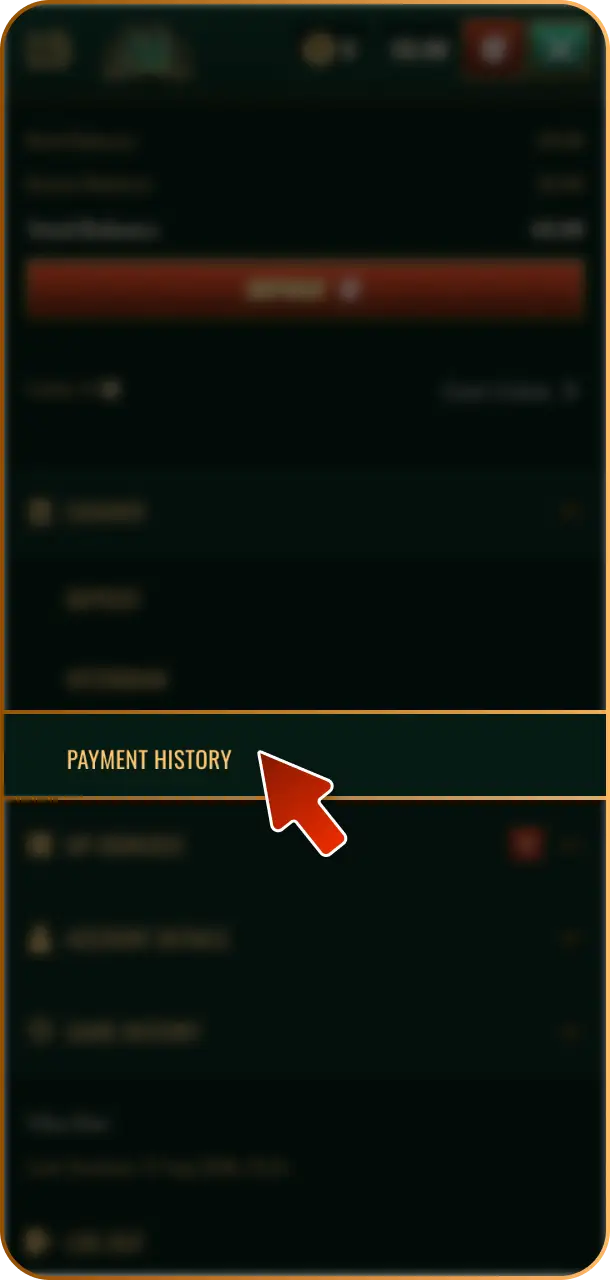 Track the status of your withdrawal request in real time on Spybet.